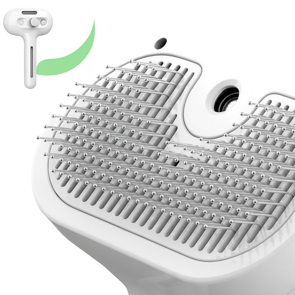 Furplo™ Self-Cleaning Pet Grooming Comb