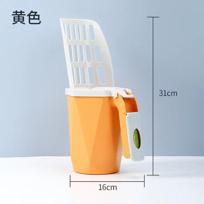 Furplo™ Large Capacity Cat Litter Scoop and Waste Storage Box