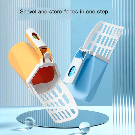 Furplo™ Large Capacity Cat Litter Scoop and Waste Storage Box