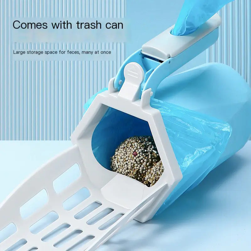 Furplo™ Large Capacity Cat Litter Scoop and Waste Storage Box