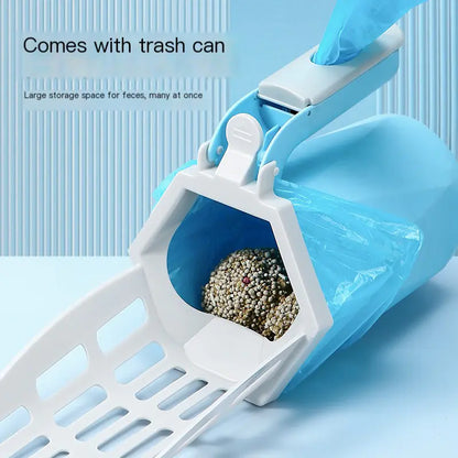Furplo™ Large Capacity Cat Litter Scoop and Waste Storage Box