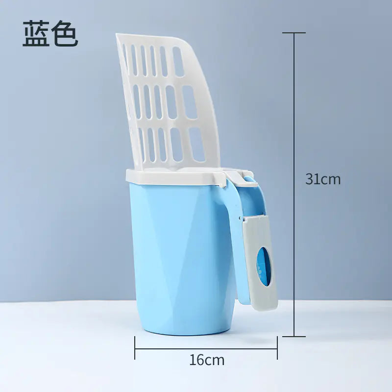 Furplo™ Large Capacity Cat Litter Scoop and Waste Storage Box